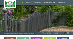 Desktop Screenshot of gz-alu.de
